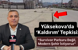 Yüksekova’da ‘Kaldırım’ Tepkisi: “Survivor Parkuru Değil, Modern Şehir İstiyoruz”