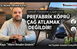 Hakkari’de prefabrik siyasetine tepki: