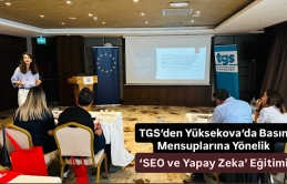 TGS’den Yüksekova’da Basın Mensuplarına Yönelik ‘SEO ve Yapay Zeka’ Eğitimi