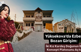 Yüksekova’da Ezber Bozan Girişim: İki Kız Kardeş Doğunun İlk Konsept Platosunu Açtı!