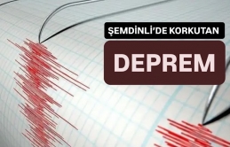 Şemdinli'de korkutan deprem!