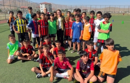 Eşbaşkan Kırmızıgül’den Yaz Spor Okulu Öğrencilerine Ziyaret