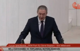 Bakırhan Çerçeve Yasa görüşmelerinde konuştu: ‘Bu süreç varlığımızın hukukla buluşmasıdır’