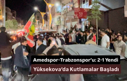 Amedspor Trabzonspor'u 2-1 Mağlup Etti: Yüksekova'da Coşkulu Kutlama
