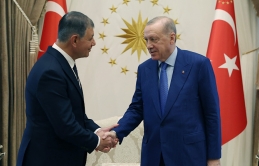 İzmir Büyükşehir Belediye Başkanı Cemil Tugay Cumhurbaşkanı Erdoğan’ı ziyaret etti