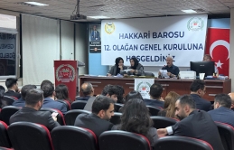 Hakkâri Barosu’nda Başkan Değişti: Yeni Başkan Gülabi Seven Oldu