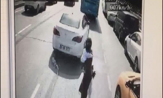 Vatan Caddesi'nde herkesi şaşkına çeviren olay