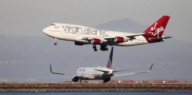 Yolcu uçağı ses hızını aşarak rekor kırdı