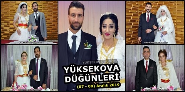 Yüksekova Düğünleri (07 - 08) Aralık 2019