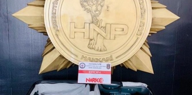 Yüksekova'da 4 Kilo Eroin Ele Geçirildi