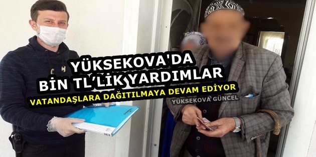 Yüksekova'da Hak Sahiplerine Paraları Teslim Ediliyor  