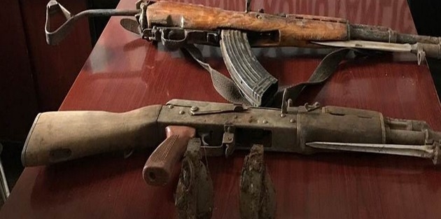 Yüksekova’da mühimmat ele geçirildi