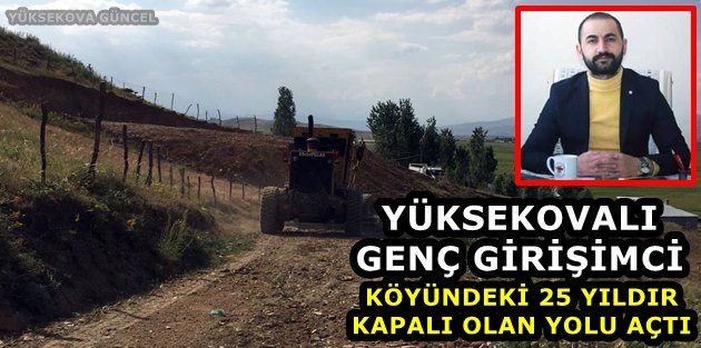 Yüksekovalı Genç Girişimciden Örnek Davranış