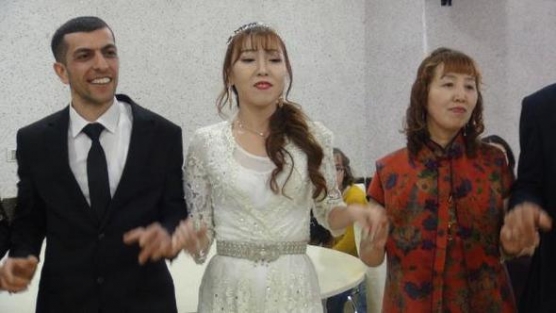 Yüksekova'ya Çinli gelin