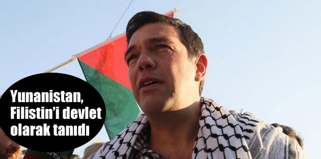 Yunanistan, Filistin’i devlet olarak tanıdı
