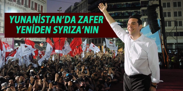 Yunanistan’da zafer yeniden SYRIZA’nın