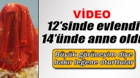 12 yaşında evlendi, 14 yaşında anne oldu
