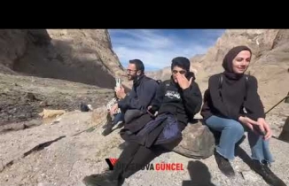 35 Kişilik Grup Cennet Cehennem Vadisi'nde Doğa Yürüyüş Yaptı