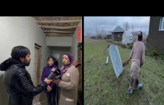 Korku Dolu Gece..! Yüksekovalı İrinç Ailesi Faciadan Kurtuldu