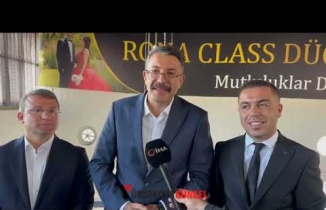 Vali Çelik Yüksekova'daki Keskin Ailesinin Düğününe Katıldı