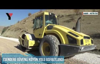 Yüksekova Esendere Belediyesi 25 Yıllık Yol Sorununu Bitirdi