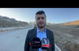 Yüksekova'nın Pizok TOKİ Yolu Aydınlığa Kavuşuyor