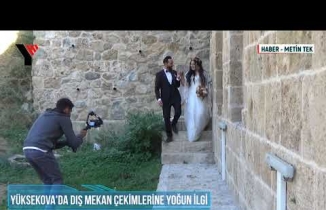 Yüksekova’da Dış Mekan Çekimlerine Yoğun İlgi