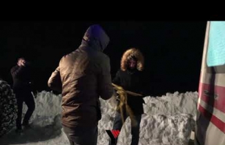 Yüksekova’da ekipler Rahime teyze için seferber oldular