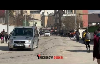 Yüksekova’da yıllardır kapalı olan yol trafiğe açıldı