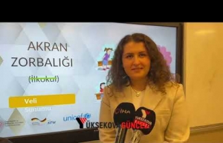 Yüksekovalı veliler “Akran Zorbalığı” konusunda bilgilendirildi