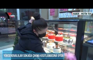 Yüksekovalılar Sokağa Çıkma Kısıtlamasına Uydu